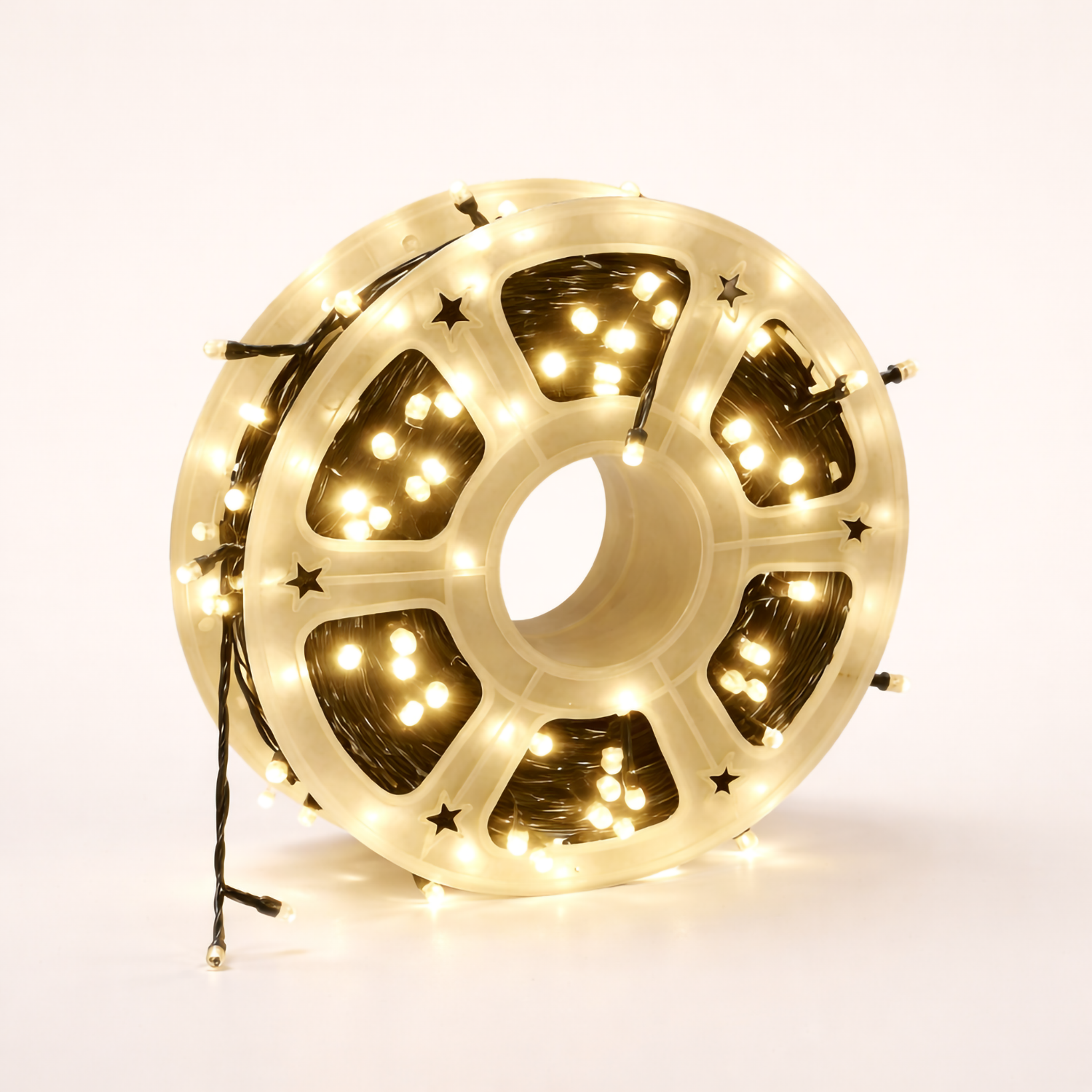 Instalație Luminoasă pe Rolă 30m, 120 LED-uri, Ideală pentru Brad,  Interior și Exterior