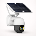 Cameră de supraveghere cu panou solar 1080p Wi-Fi 360