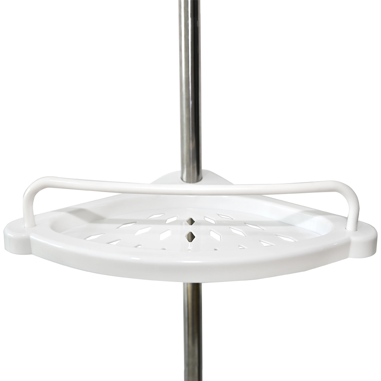 Coltar de baie telescopic 100-320cmX33.5cmX21.5cm cu 4 rafturi