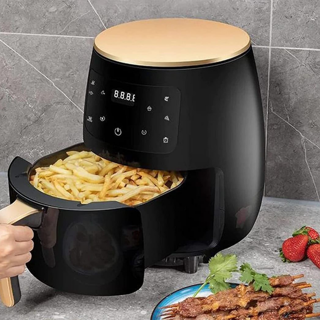 Air Frayer, 2400W, afișaj digital, LCD Touch control