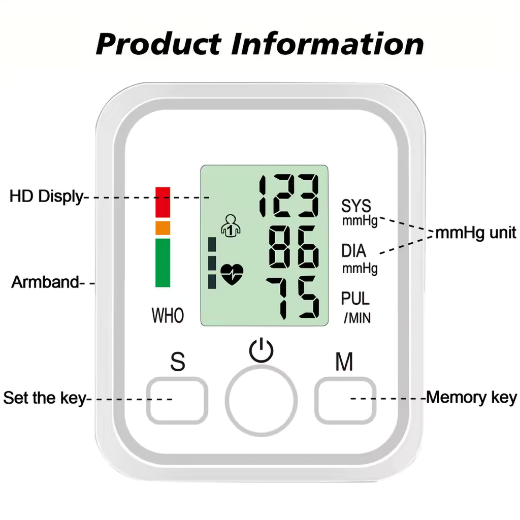 Tensiometru electronic pentru brat
